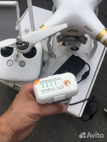 Phantom 3 pro (новый аккумулятор)