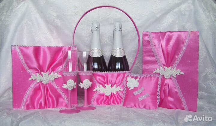 Свадебный набор ручной работы