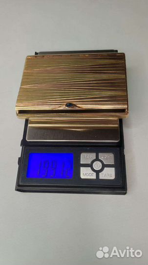 Сазиков портсигар золото 56