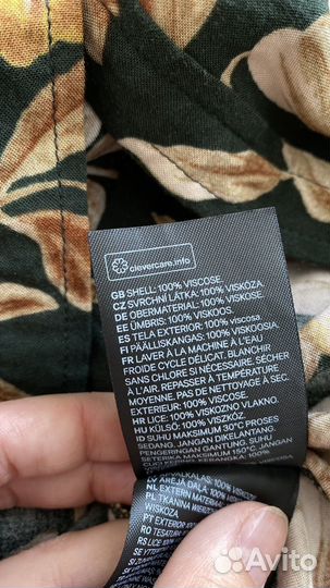 Рубашка из 100% вискозы от H&M