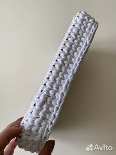 Корзина из трикотажной ткани для хранения