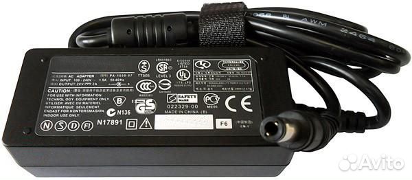 Блок питания Lenovo PA3743U (зарядка, тип 1)(40W)