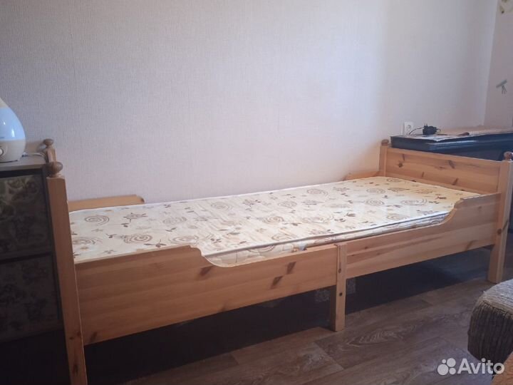 Детская кровать IKEA раздвижная сундвик