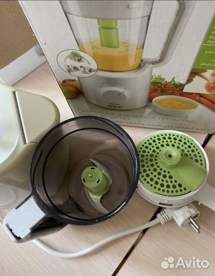 Пароварка блендер avent