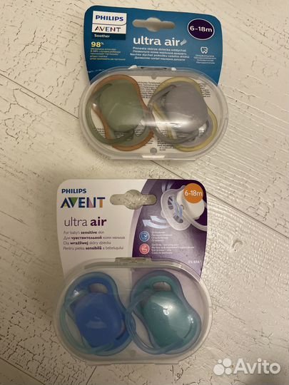 Новая Пустышка Philips Avent 6-18 мес, оригинал