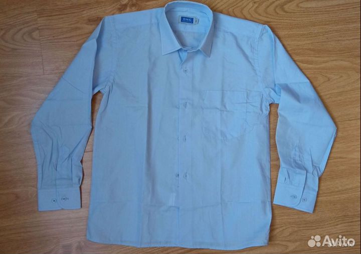 Рубашки 134-140, короткий и длинный рукав