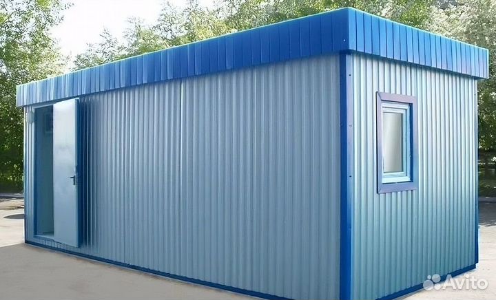 Бытовка (распашонка) размера 9*2,4 метра (бк-13)