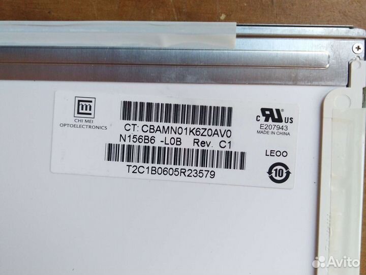 Матрица дисплей для ноутбука 15.6