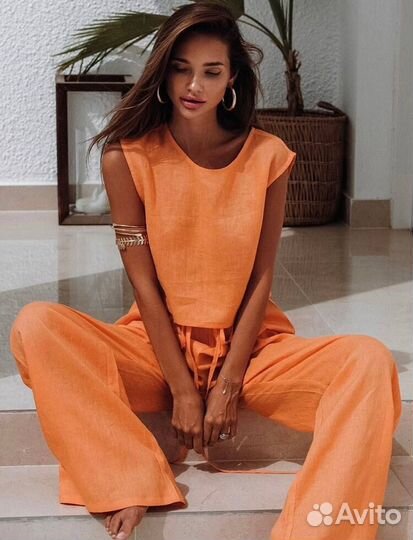 Комплект брюки и топ