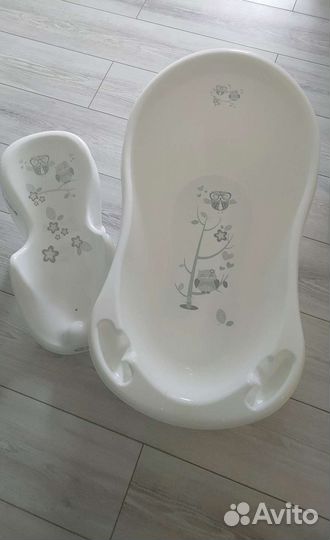 Ванночка для купания с горкой