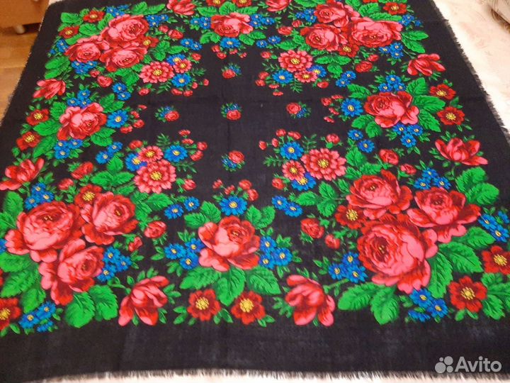 Платок шерстяной СССР