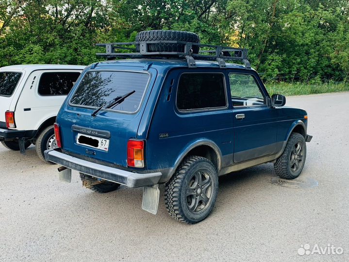 Экспедиионный багажник нива с противотуманками