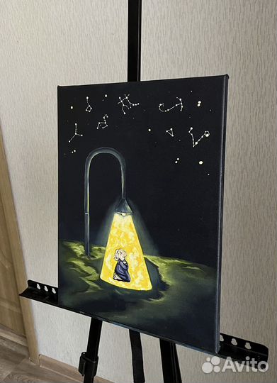 Картина маслом «Надежда» 30х40