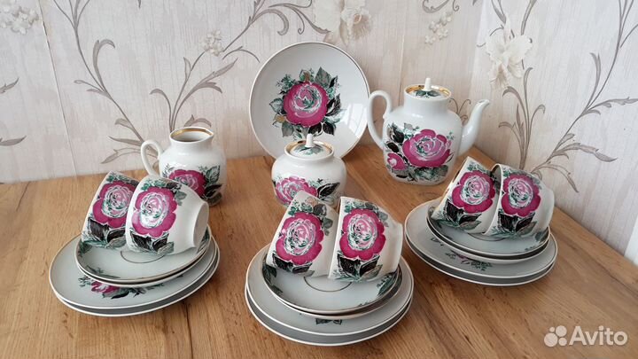 Сервиз лфз Розовый куст