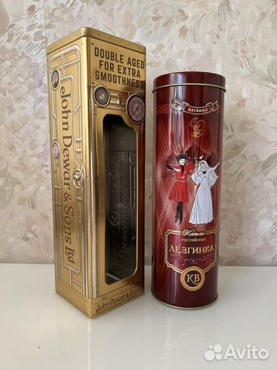 Упаковки тубусы от элитного алкоголя