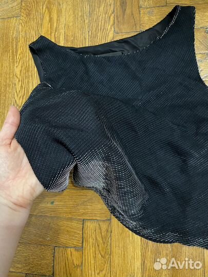 Топ с блестками