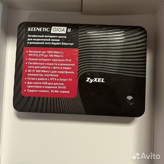 Роутер zyxel Keenetic giga 2