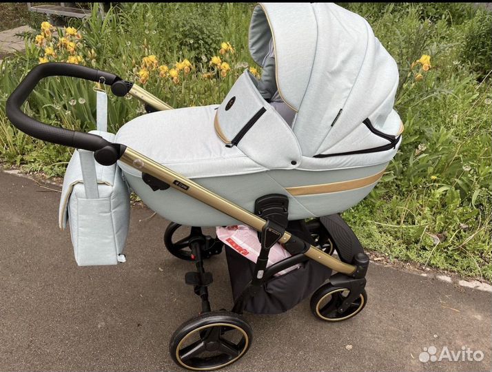 Коляска 2 в 1 adamex chantal