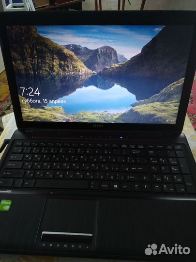 Игровой ноутбук msi
