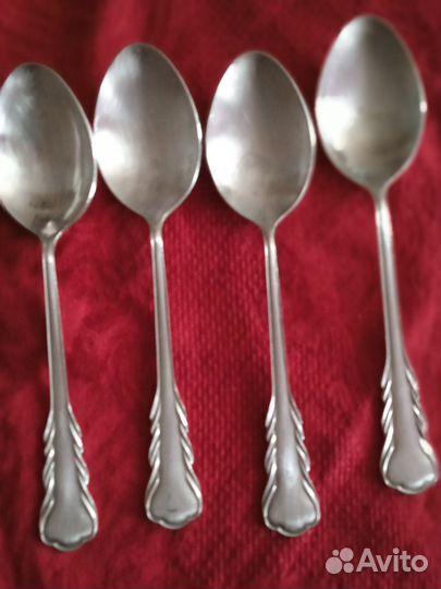 Ложки вилки посеребрение