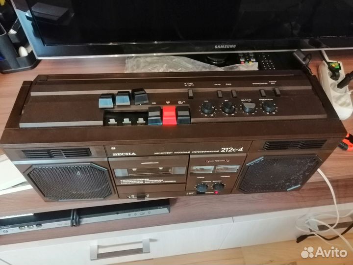 Касетный магнитафон Весна