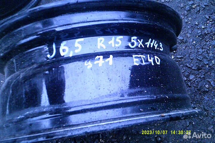 Диски литые R 15 - 4 шт. 5х114.3