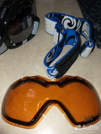 Очки маска горнолыжная apex HD + camera goggles