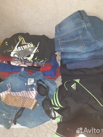 Пакет одежды для мальчика р.122-128