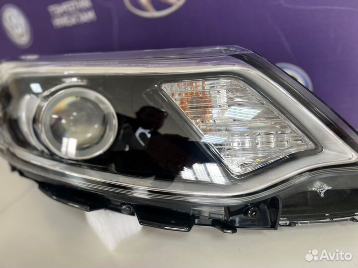 Фара Kia Rio (15-17) линзовая с корректором правая