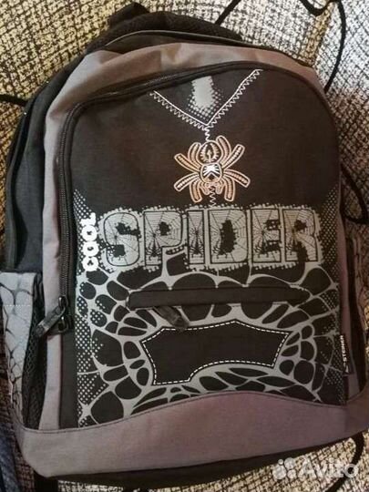 Рюкзак школьный чёрный для подростка