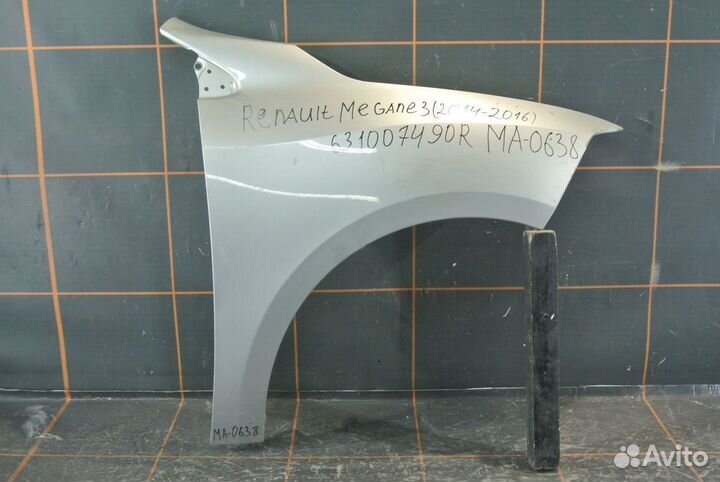 Крыло переднее правое - Renault Megane 3