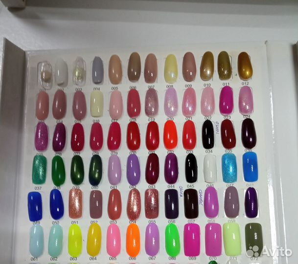 Гель лаки для маникюра набор