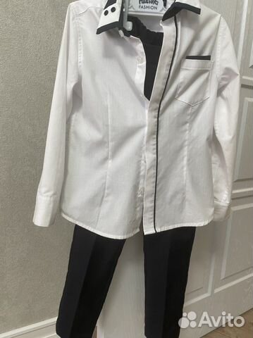 Рубашка и брюки 110 116 4-5 лет костюм