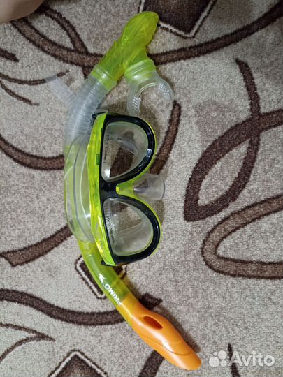 Очки для плавания+трубка