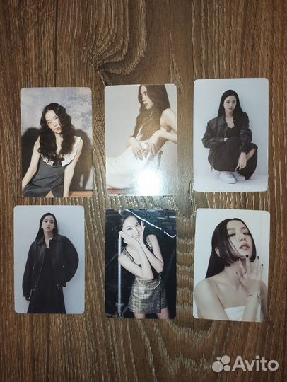 Карты Blackpink Джису ломо