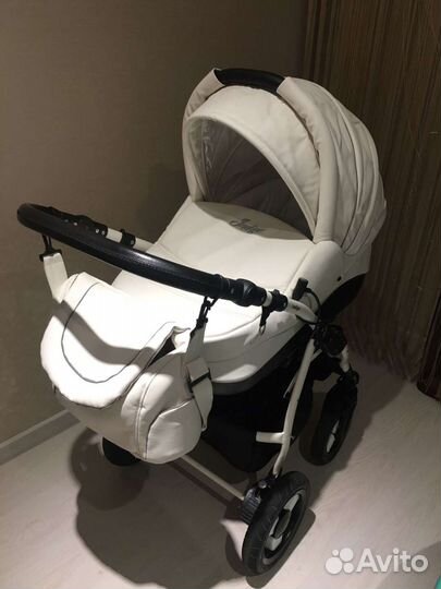 Коляска 2 в 1 эко кожа