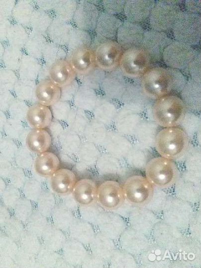Браслет под жемчуг
