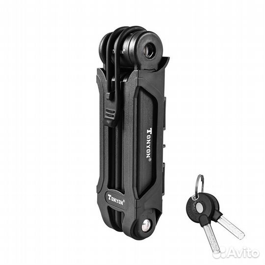 Замок противоугонный складной tonyon