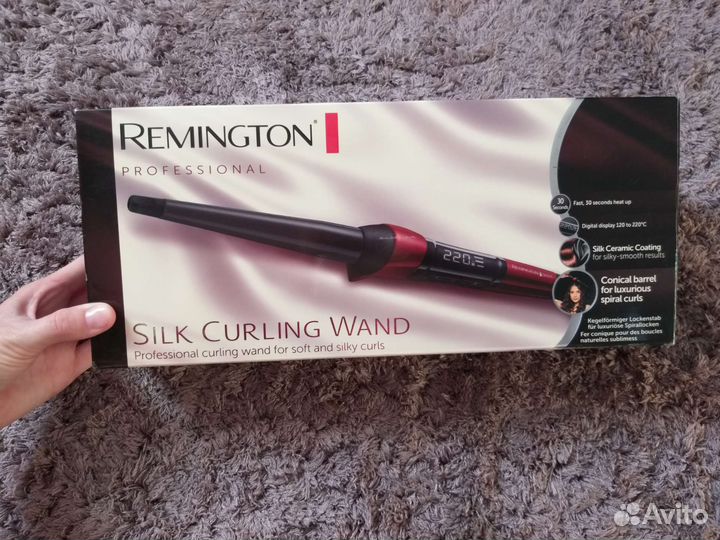 Щипцы электрические для волос Remington новые