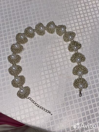 Колье из бисера