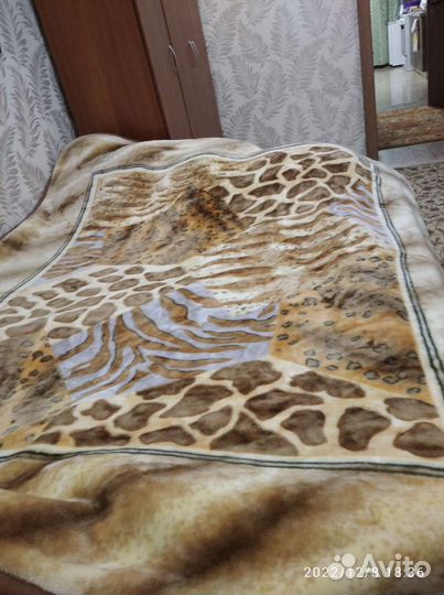 Плед покрывало евро