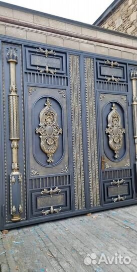 Ворота кованые