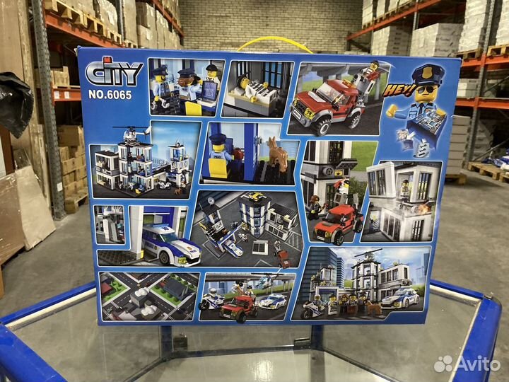 Конструктор Lego City полицейский участок