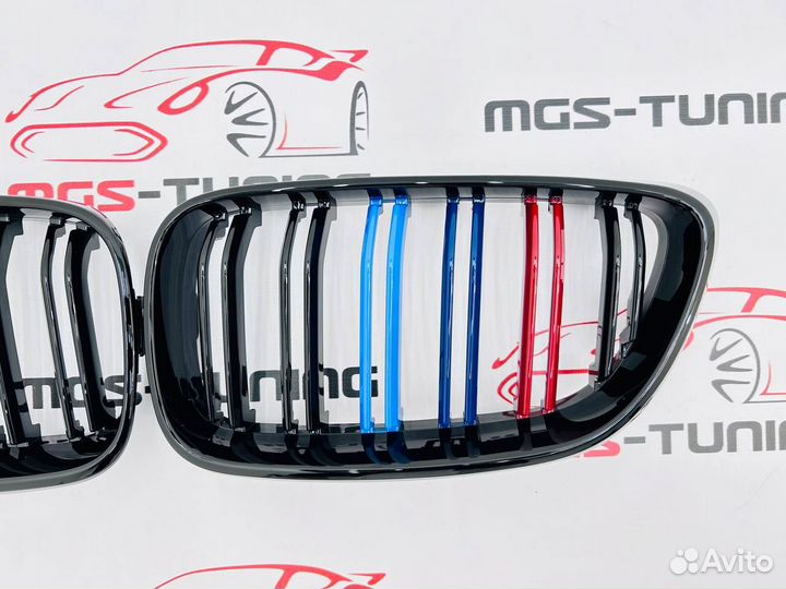 Решетка BMW 2 Series f22 13+ С триколором