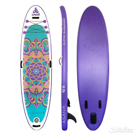 Надувная SUP-доска Сапборд (SUP board) asana-10.8