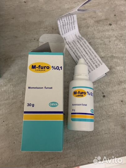 Лосьон M-furo 0.1 30 g Мометазона фуроат