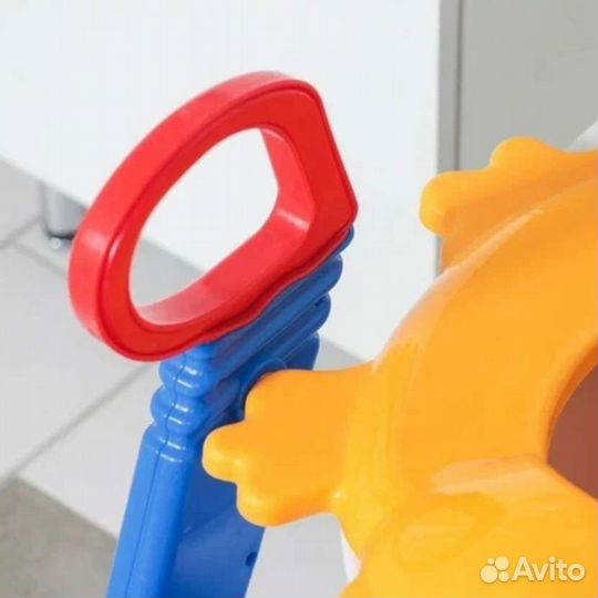 Сидушка на унитаз со ступенькой