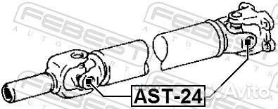 Крестовина кард.вала 57.50x22.06 ast24 Febest