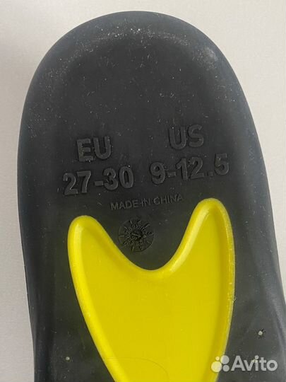 Ласты для плавания детские 27 - 30