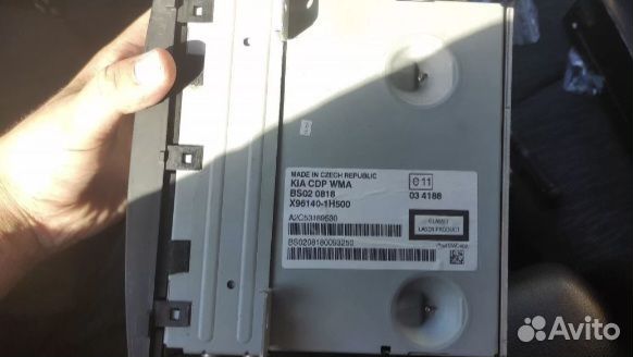 Штатная магнитола kia ceed 1